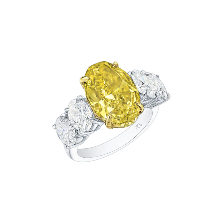 5 Stone Oval Diamond Ring – SES Creations